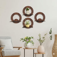 The Geometry Line: Modern Geometric & Interlocking Wall Shelves